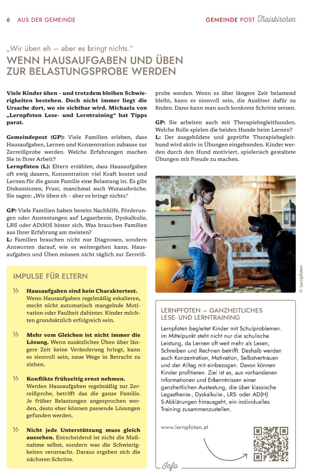 Artikel Gemeinde Post Traiskirchen